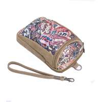 Bohemia canvas wristlet pocket money bag phone coin purse canvas wallet gift bag