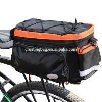 Bike Rear Bag Lengthened Shoulder Strap waterproof Nylon Bicycle Seat Trunk Bag